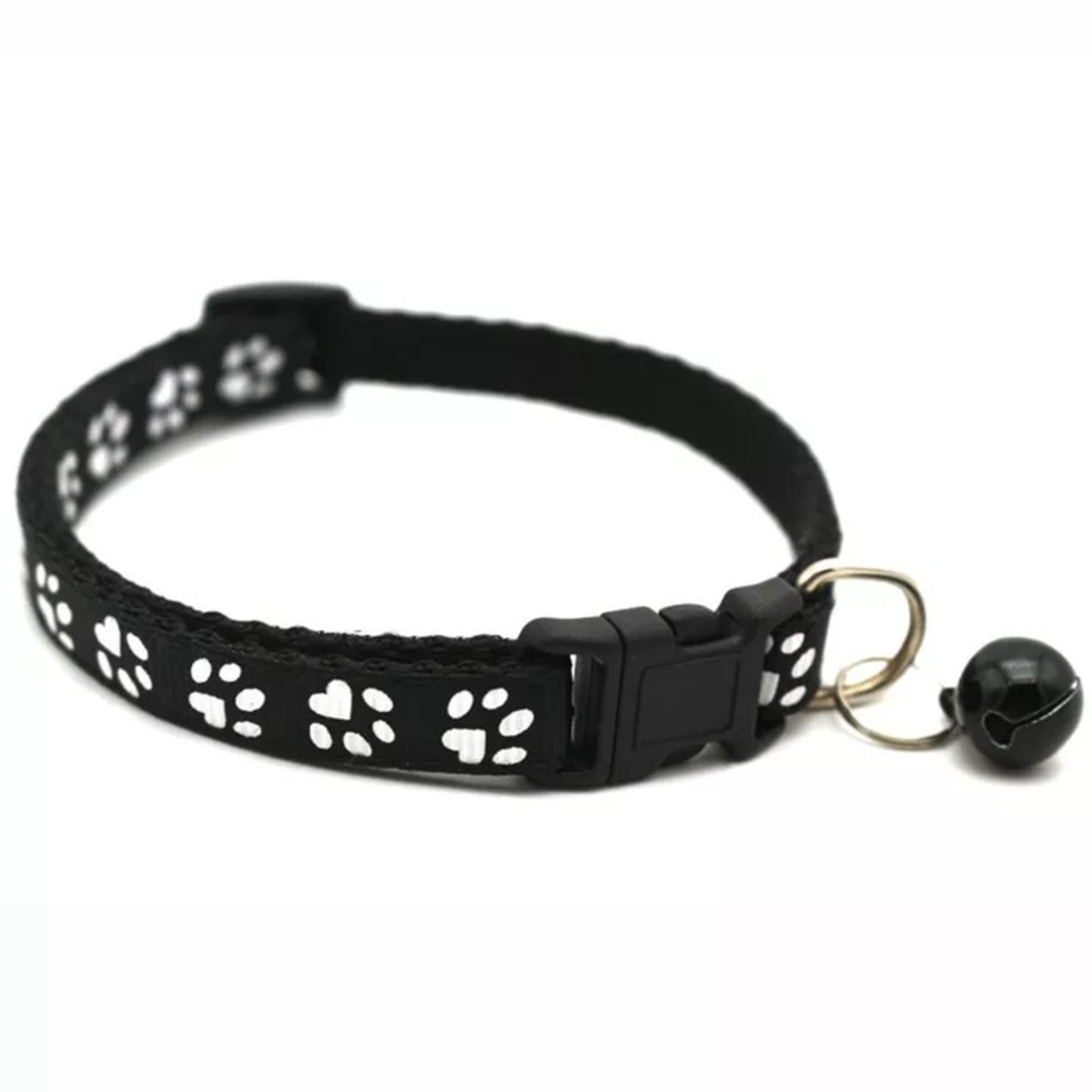 Multi-Color Paw Print Small Pet Collars - Picture 5 of 6